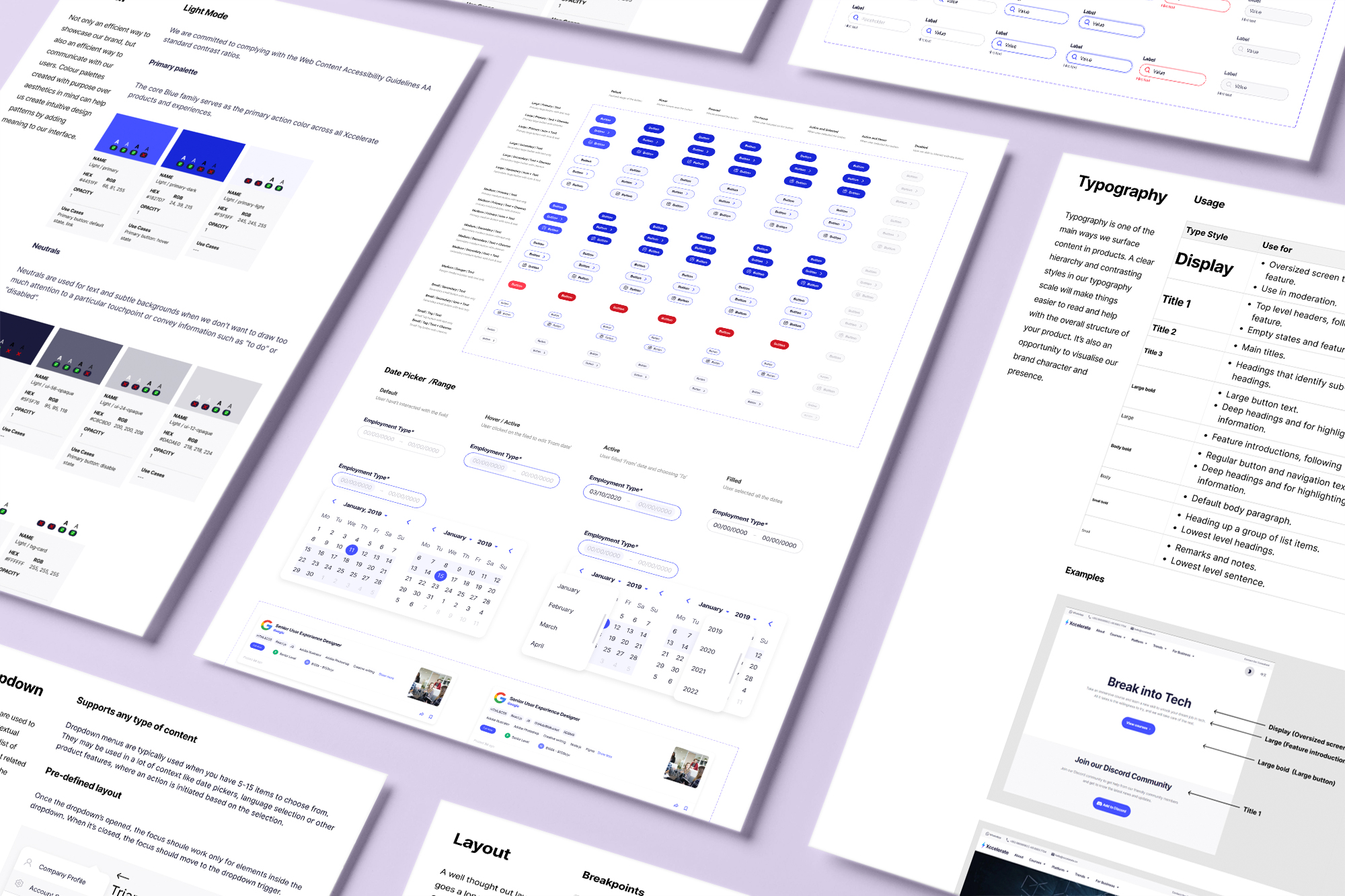 Xccelerate Design System