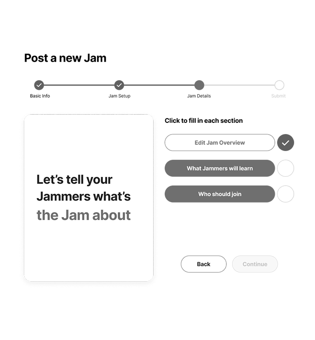 Feedback on wireframe